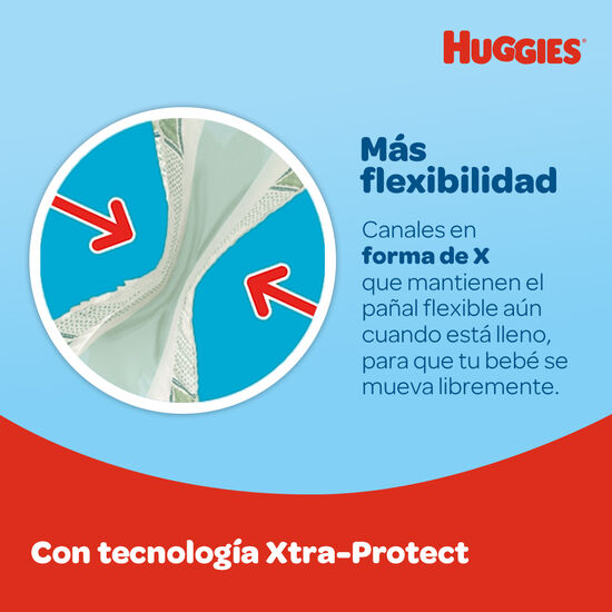 Pañal Huggies Protect Plus Ahorrapack XG X 52 Unidades